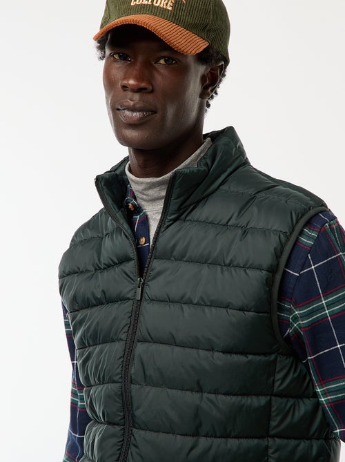 Doudoune déperlante sans manches unie - Kiabi