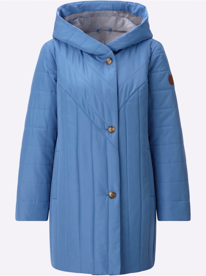 Doudoune doublure et garnissage chaud - taille standard - moda vilona Bleu - Kiabi