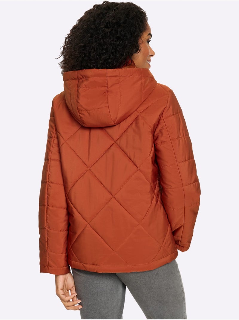 Doudoune Doublure Et Garnissage Chaud - Taille Standard - Moda Vilona Noir Rouge - Kiabi