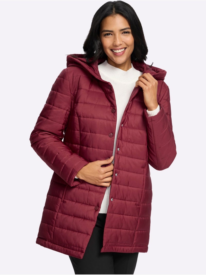 Doudoune doublure et garnissage chaud - taille standard - moda vilona Rouge foncé - Kiabi