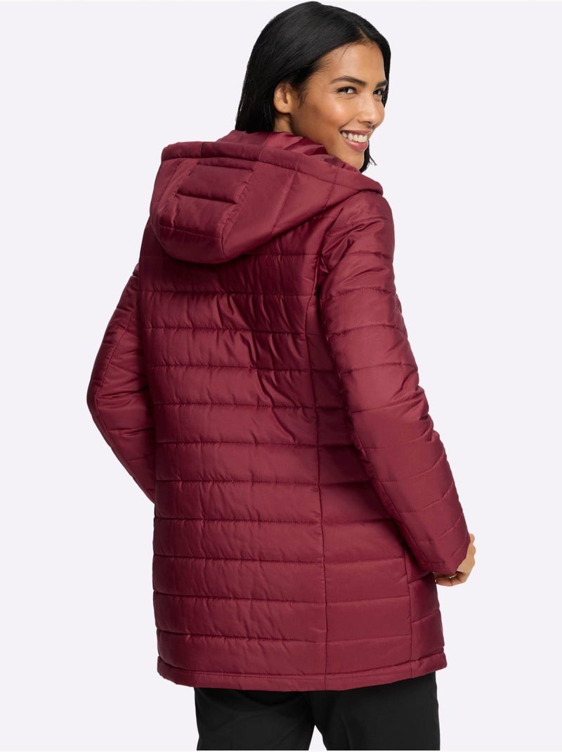 Doudoune doublure et garnissage chaud - taille standard - moda vilona Rouge foncé - Kiabi