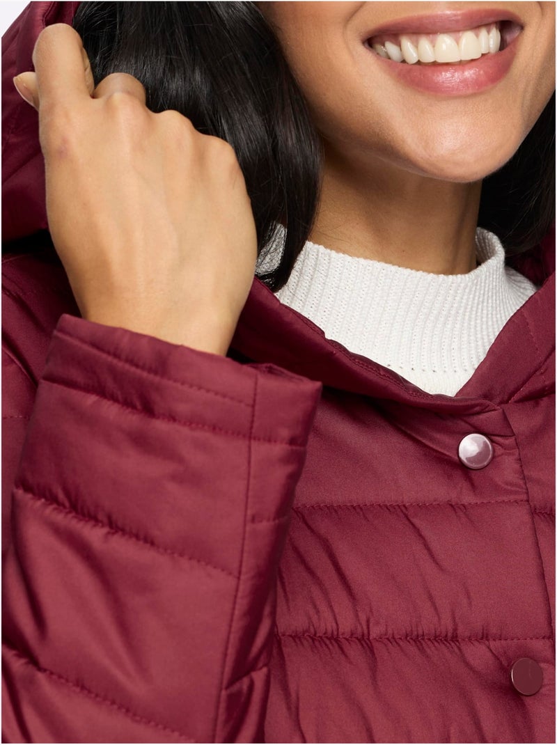Doudoune doublure et garnissage chaud - taille standard - moda vilona Rouge foncé - Kiabi