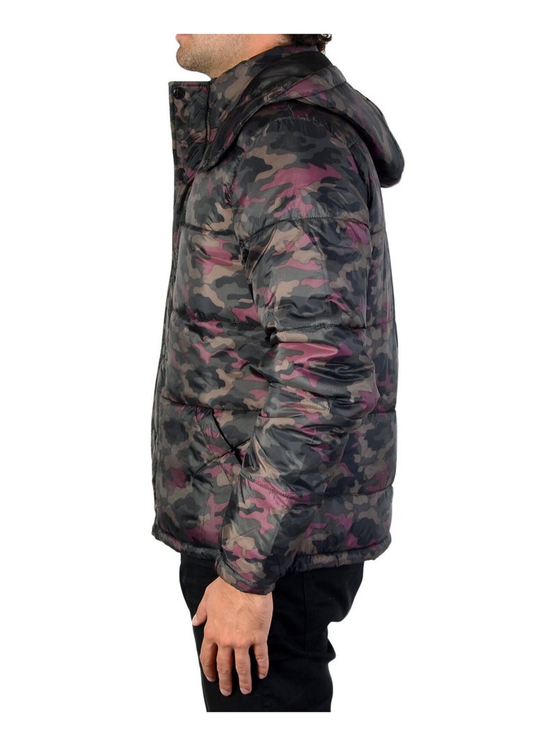Doudoune Eleven Paris Melco Alpine Noir Vert - Kiabi