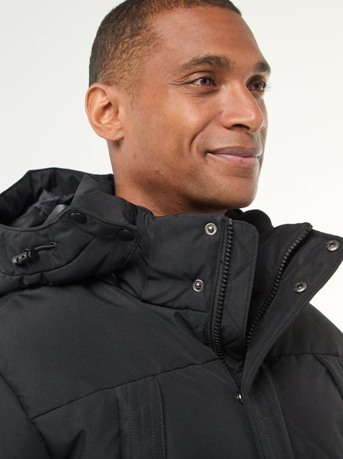 Doudoune épaisse à capuche zippée - Kiabi