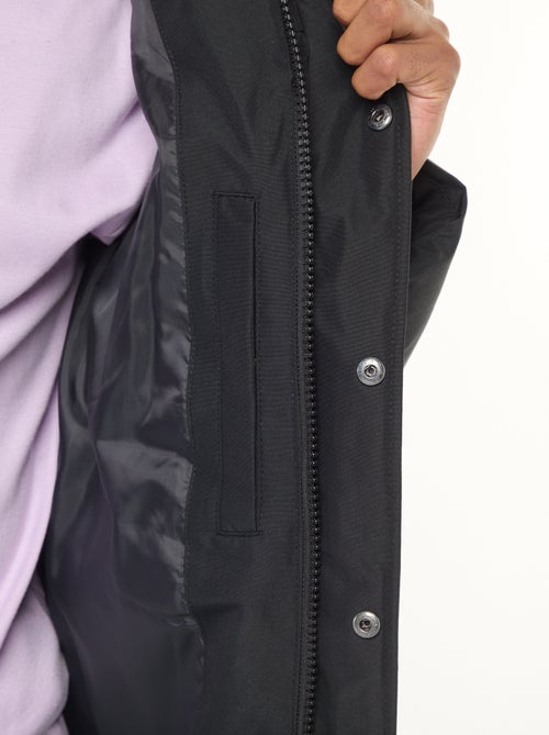 Doudoune épaisse à capuche zippée - Kiabi