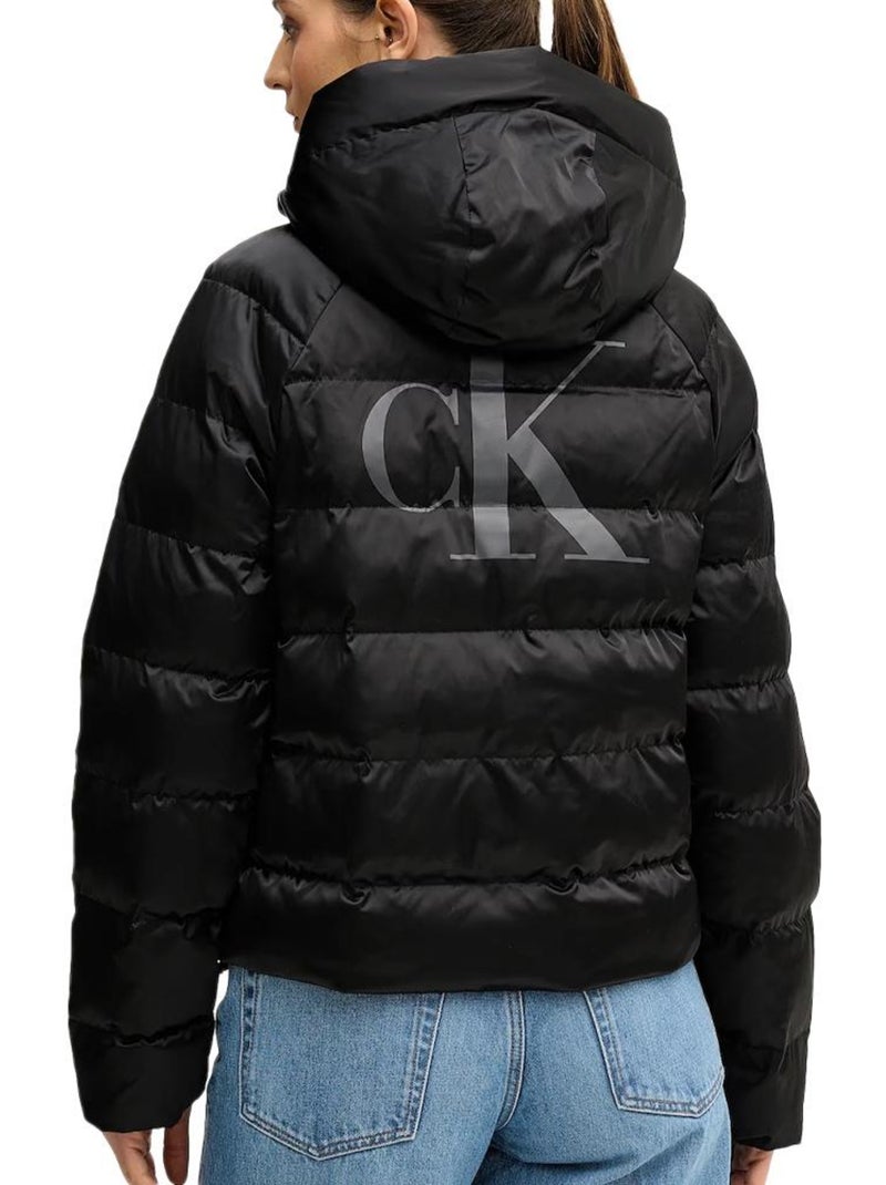 Doudoune Femme Calvin Klein Jeans Noir - Kiabi