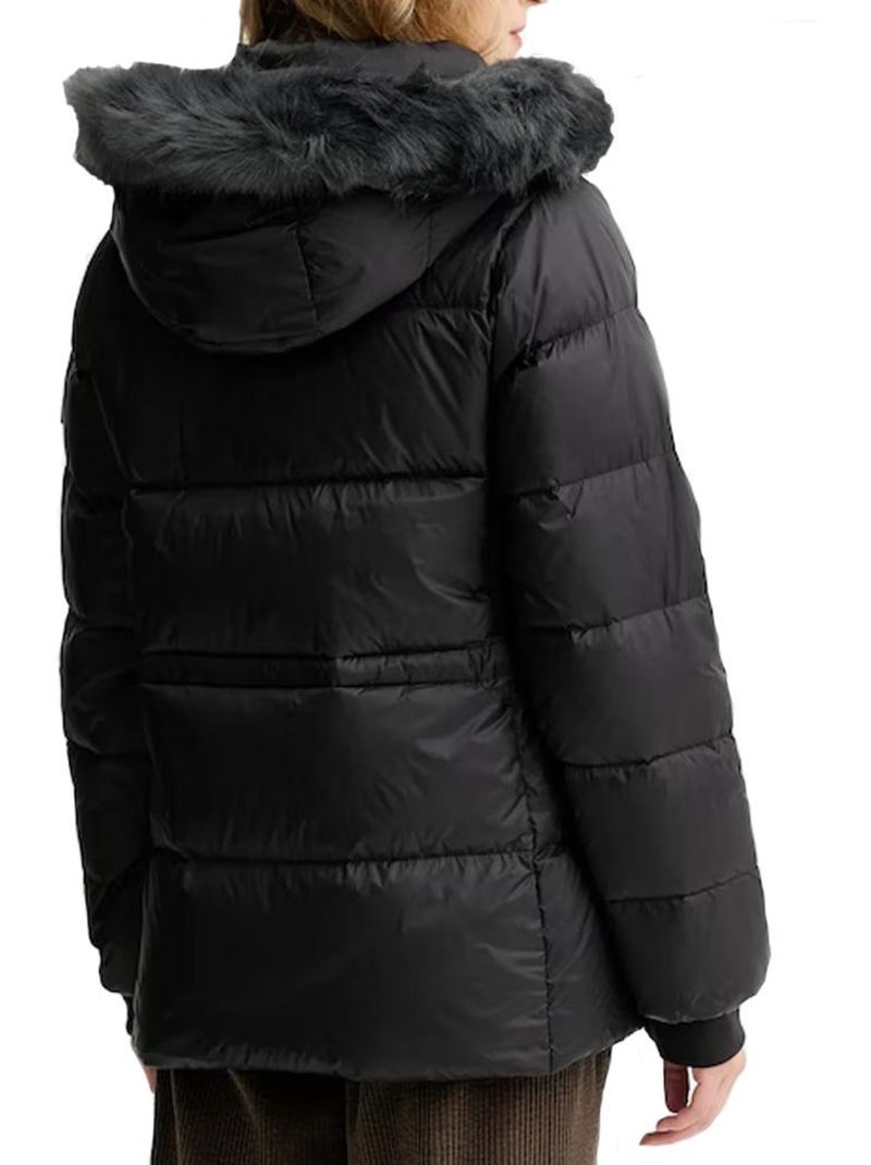 Doudoune Femme Calvin Klein Jeans Noir - Kiabi
