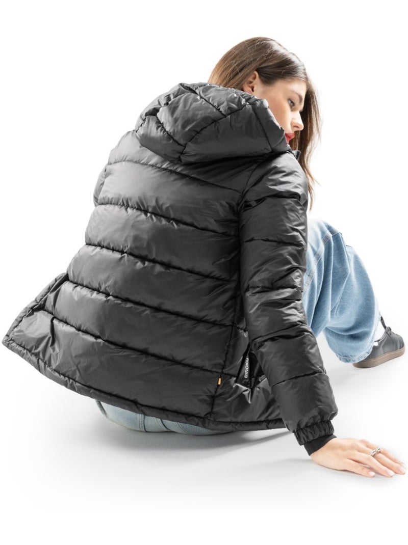Doudoune femme lifestyle femme tacca-w Noir - Kiabi