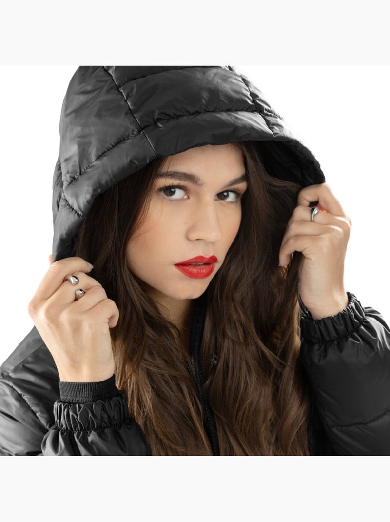 Doudoune femme lifestyle femme tacca-w Noir - Kiabi