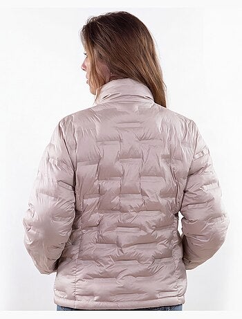 Doudoune femme manches longues noir isotoner