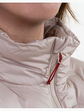 Doudoune femme manches longues noir isotoner