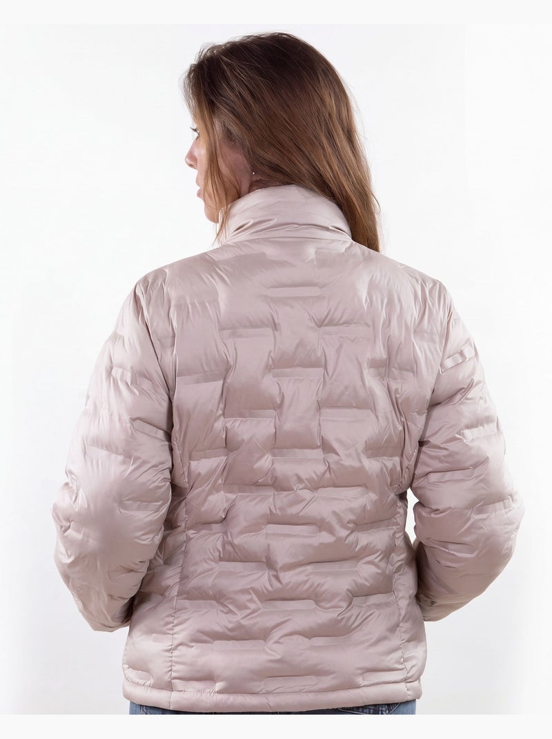 Doudoune femme manches longues beige isotoner Beige - Kiabi