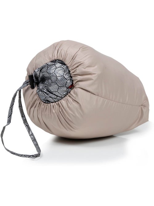 Doudoune femme manches longues beige isotoner - Kiabi Doudoune femme manches longues beige isotoner - Kiabi