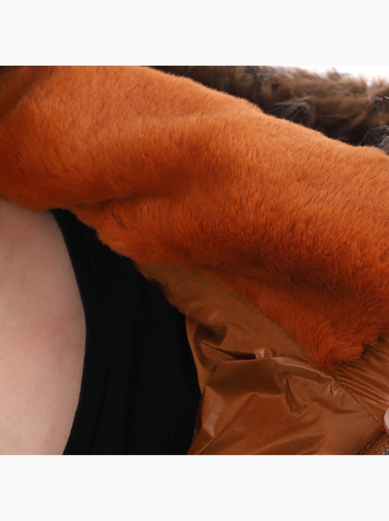 Doudoune femme Teddy Smith Orange - Kiabi