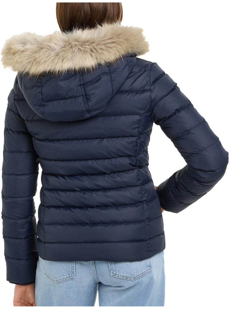 Doudoune Femme Tommy Hilfiger Bleu marine - Kiabi