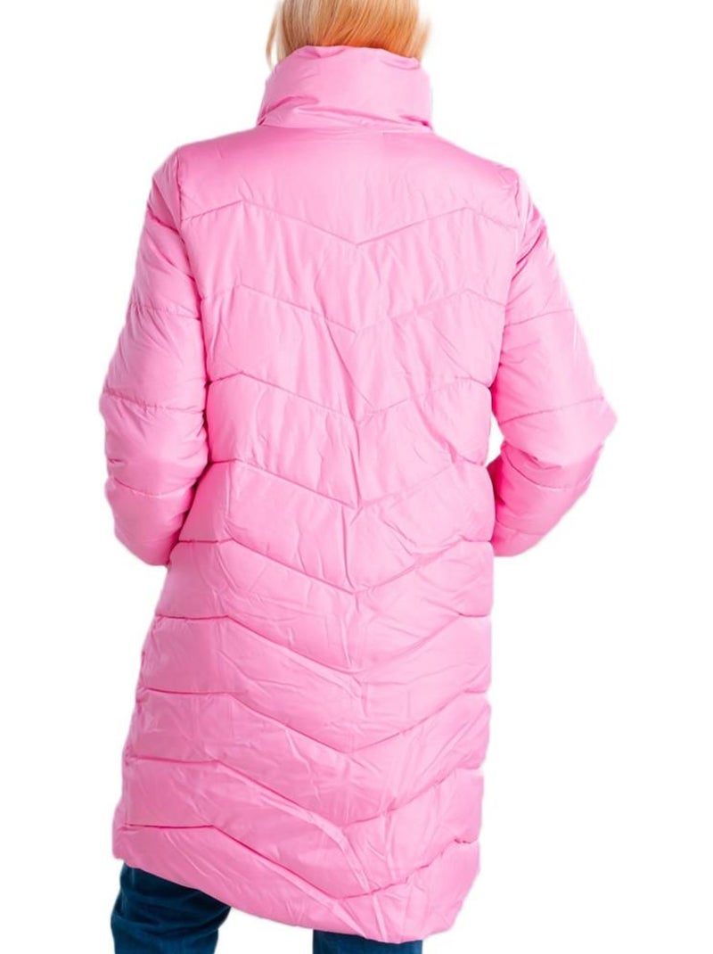 Doudoune femme vero liga Rose - Kiabi