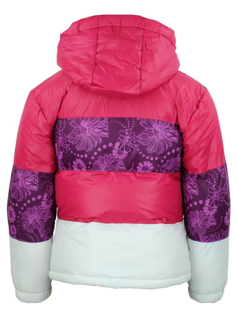 Doudoune fille FALEA - PEAK MOUNTAIN Rose fushia - Kiabi