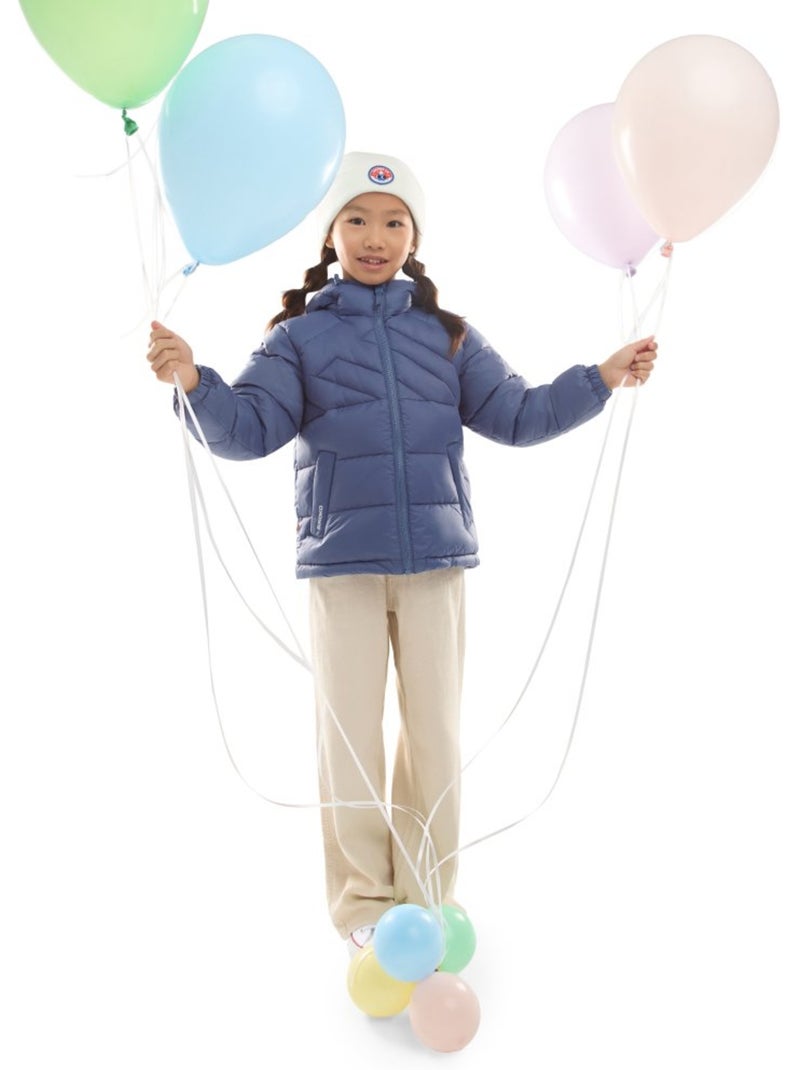 Doudoune fille lifestyle enfants balloon-g Bleu marine - Kiabi