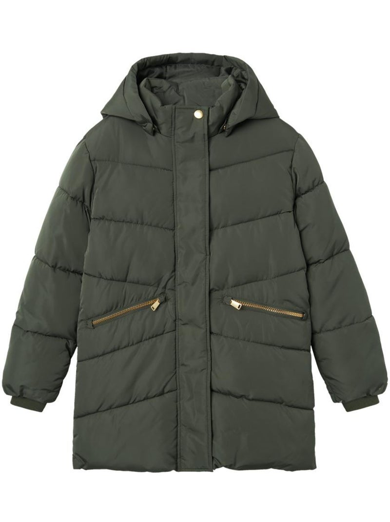 Doudoune  Fille Name it Long Kaki - Kiabi