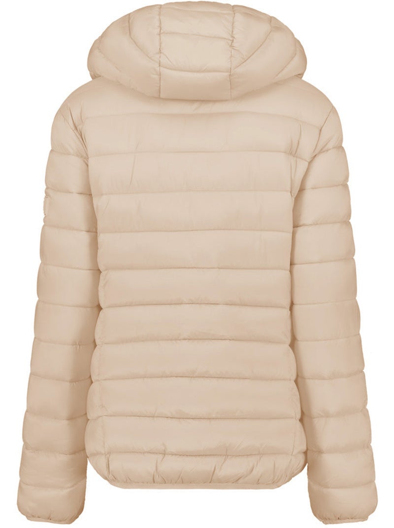 Doudoune fine à capuche akitaleak – canadian peak Beige - Kiabi