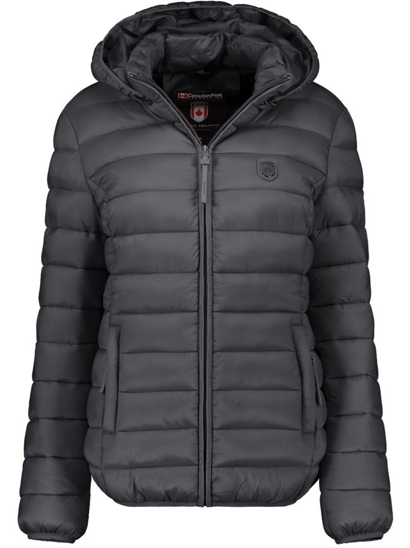 Doudoune fine à capuche akitaleak – canadian peak Noir - Kiabi