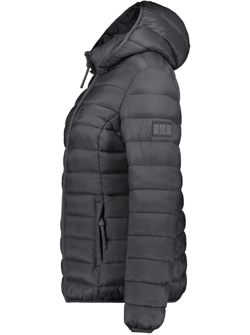 Doudoune fine à capuche akitaleak – canadian peak Noir - Kiabi