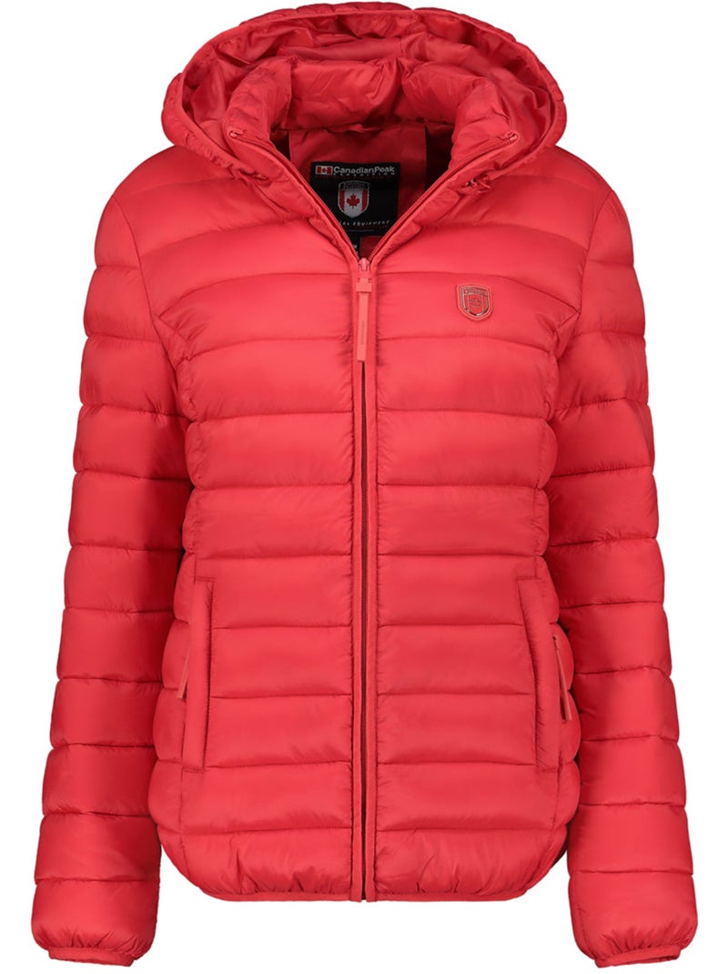 Doudoune fine à capuche akitaleak – canadian peak Rouge - Kiabi