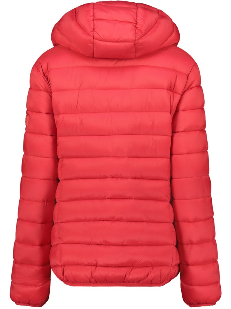 Doudoune fine à capuche akitaleak – canadian peak Rouge - Kiabi