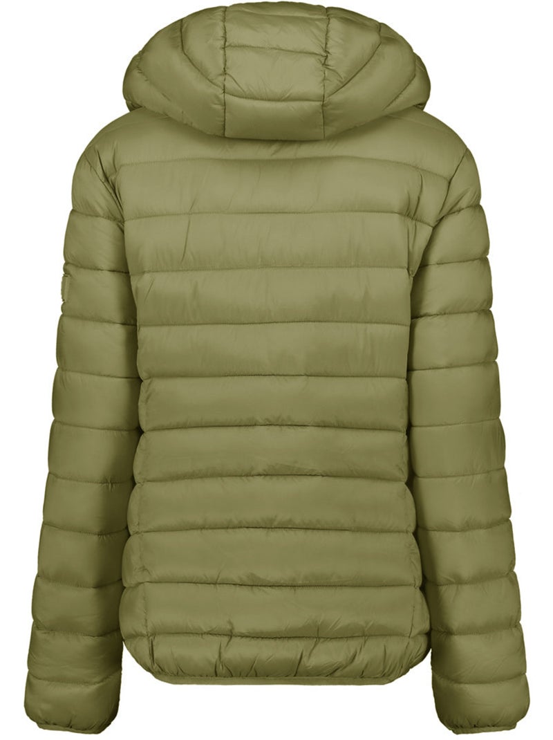 Doudoune fine à capuche akitaleak – canadian peak Vert olive - Kiabi