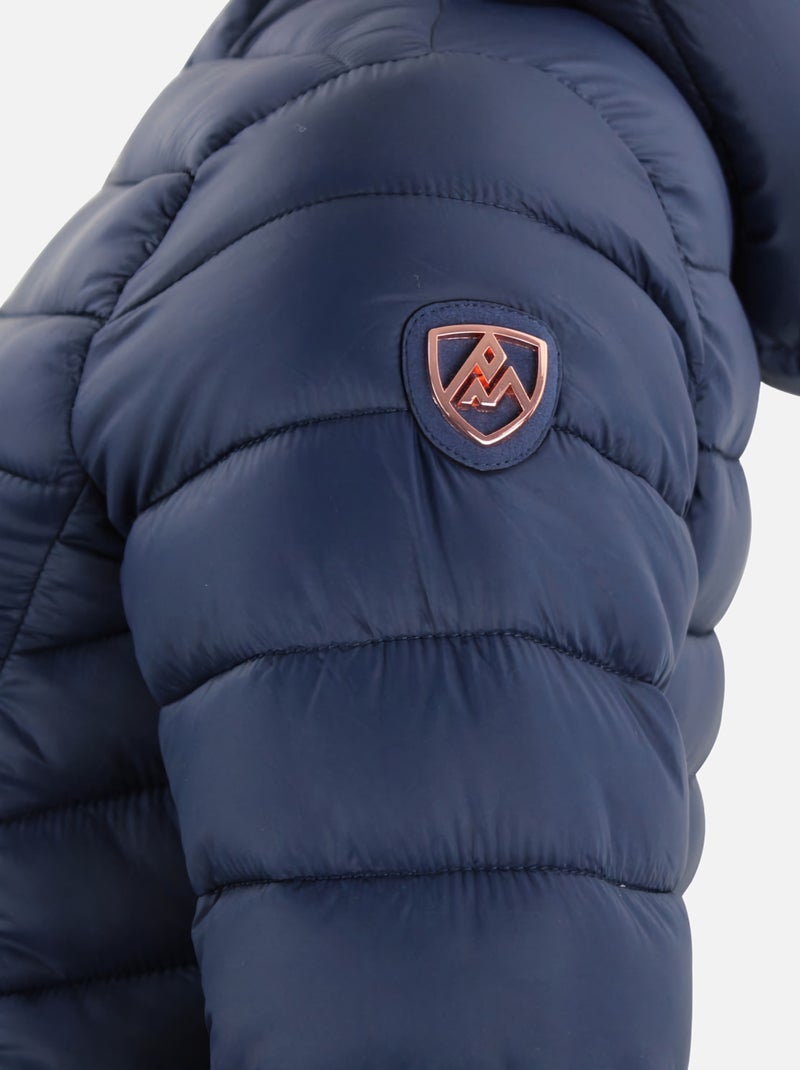 Doudoune fine   ALOUETTE - PEAK MOUNTAIN Bleu marine - Kiabi