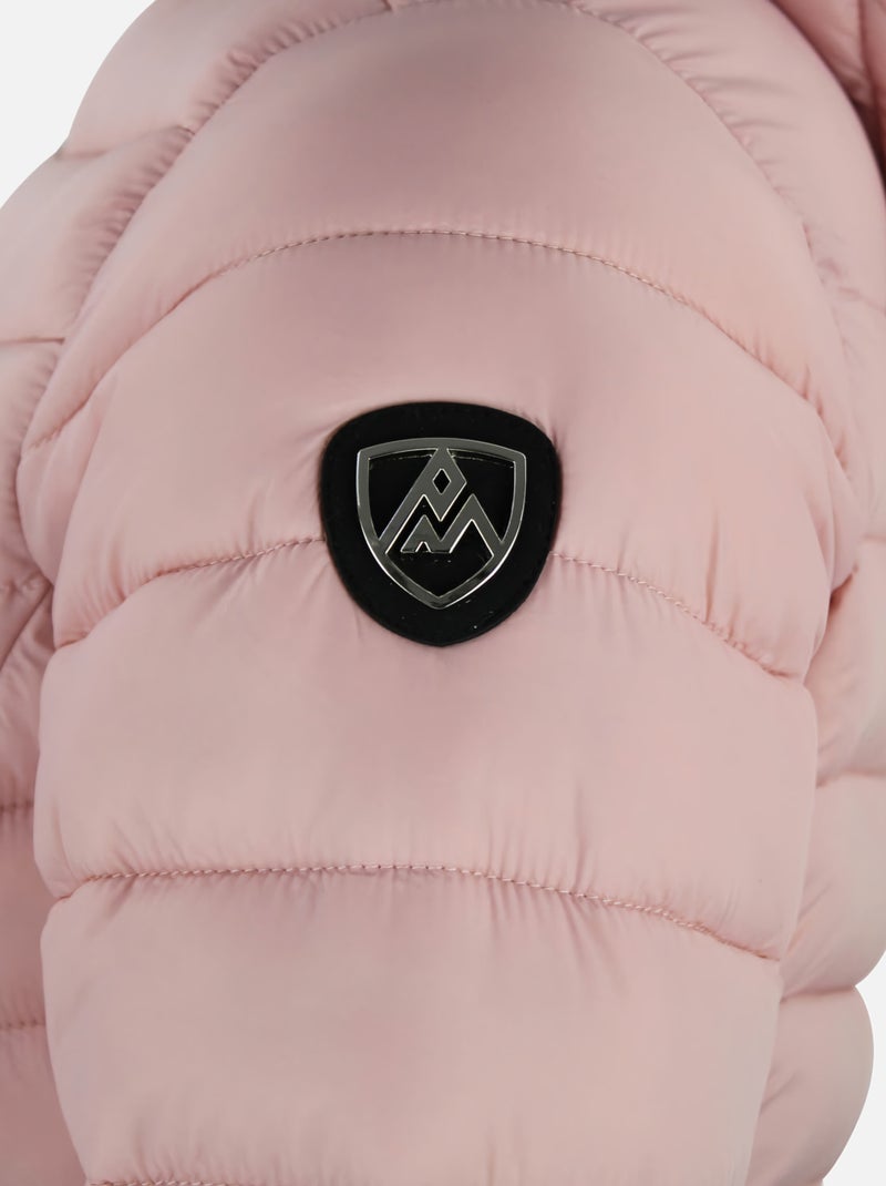 Doudoune fine   ALOUETTE - PEAK MOUNTAIN Rose - Kiabi