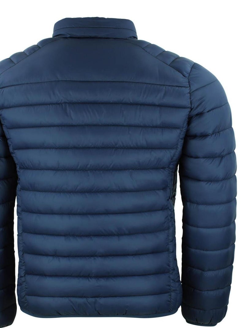Doudoune fine   CABOURG - PEAK MOUNTAIN Bleu marine - Kiabi