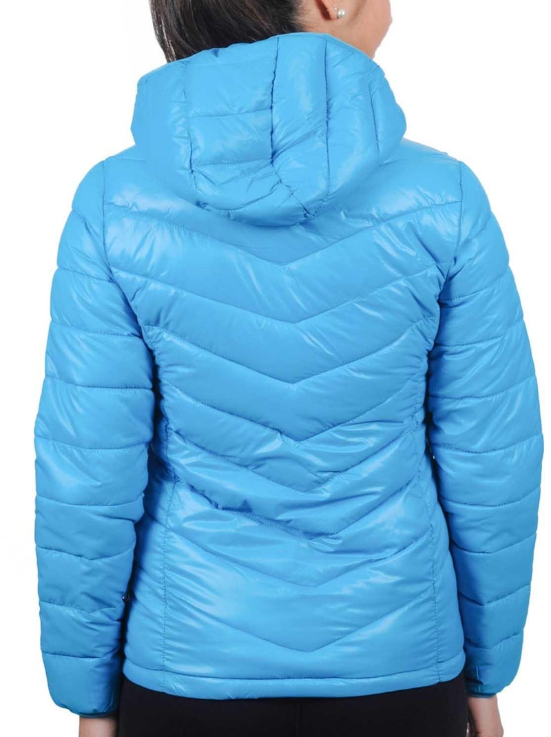 Doudoune fine fille GANSEO - PEAK MOUNTAIN Bleu - Kiabi