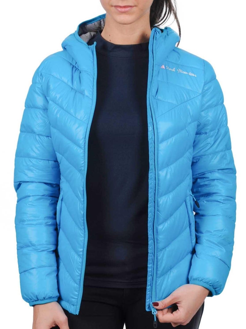 Doudoune fine fille GANSEO - PEAK MOUNTAIN Bleu - Kiabi