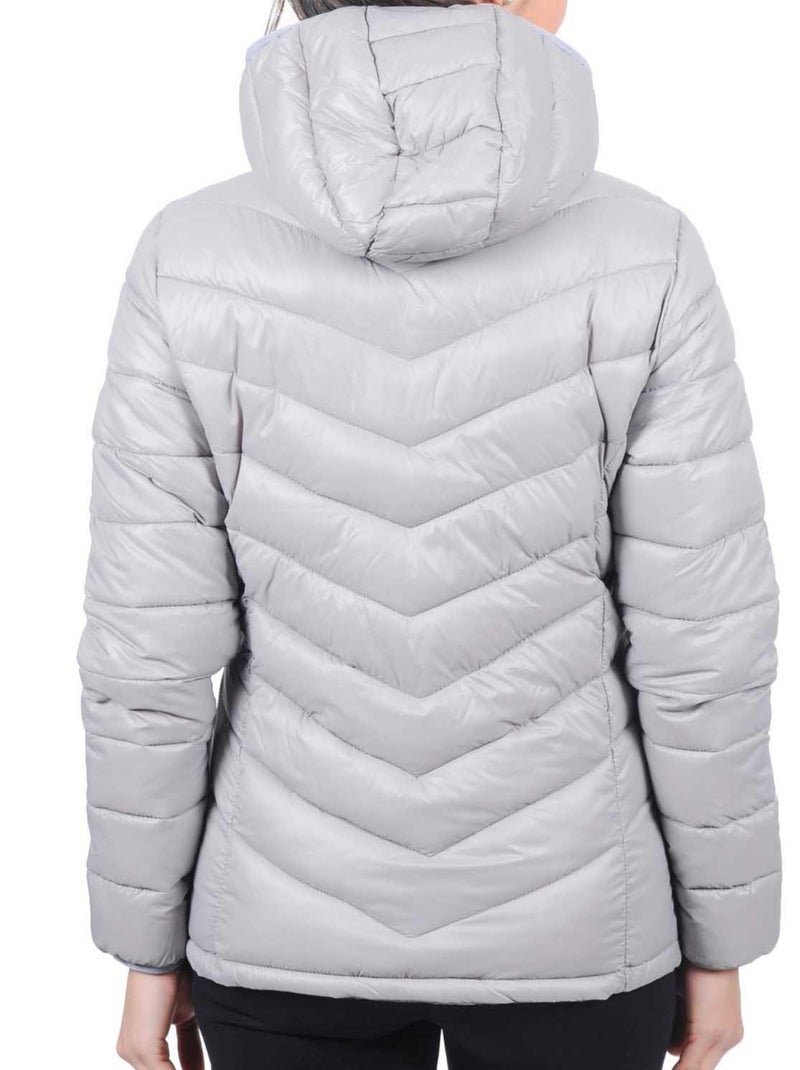 Doudoune fine fille GANSEO - PEAK MOUNTAIN Gris - Kiabi