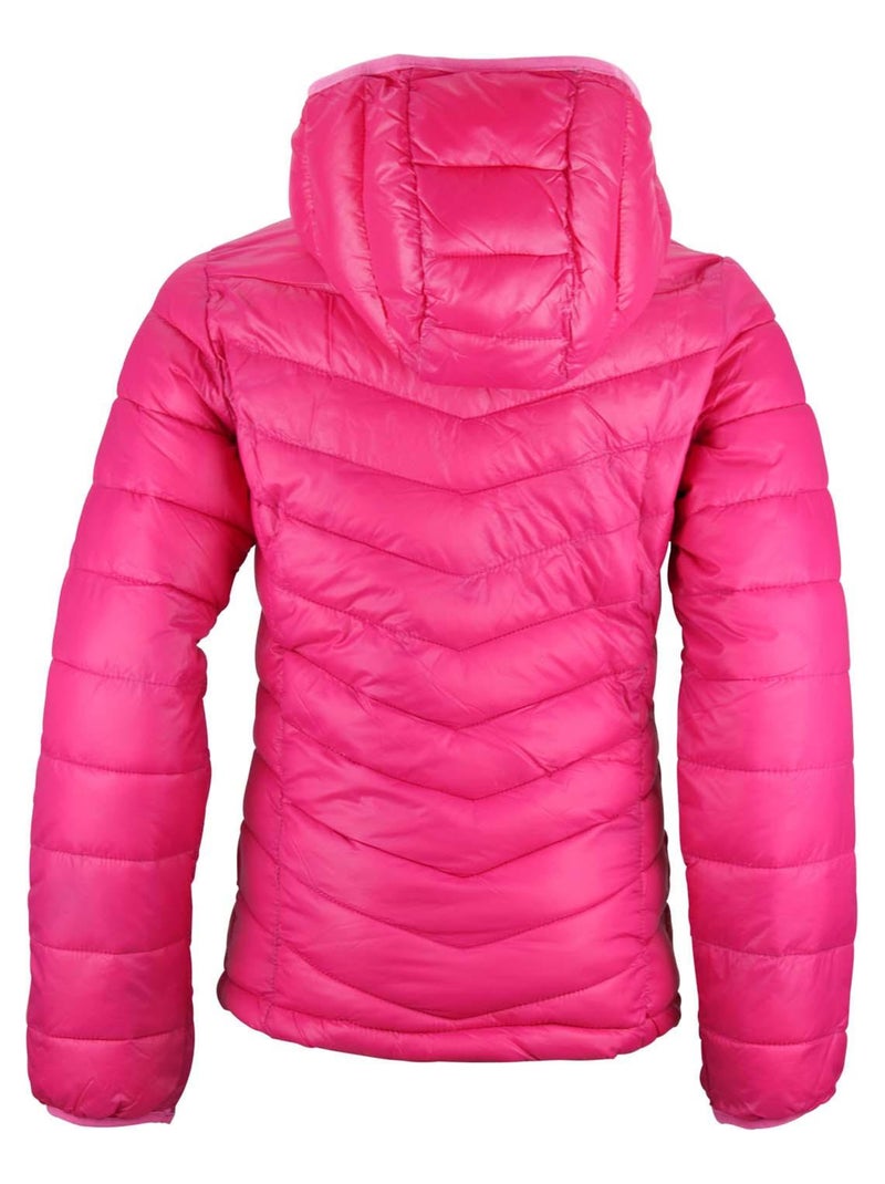 Doudoune fine fille GANSEO - PEAK MOUNTAIN Rose fushia - Kiabi