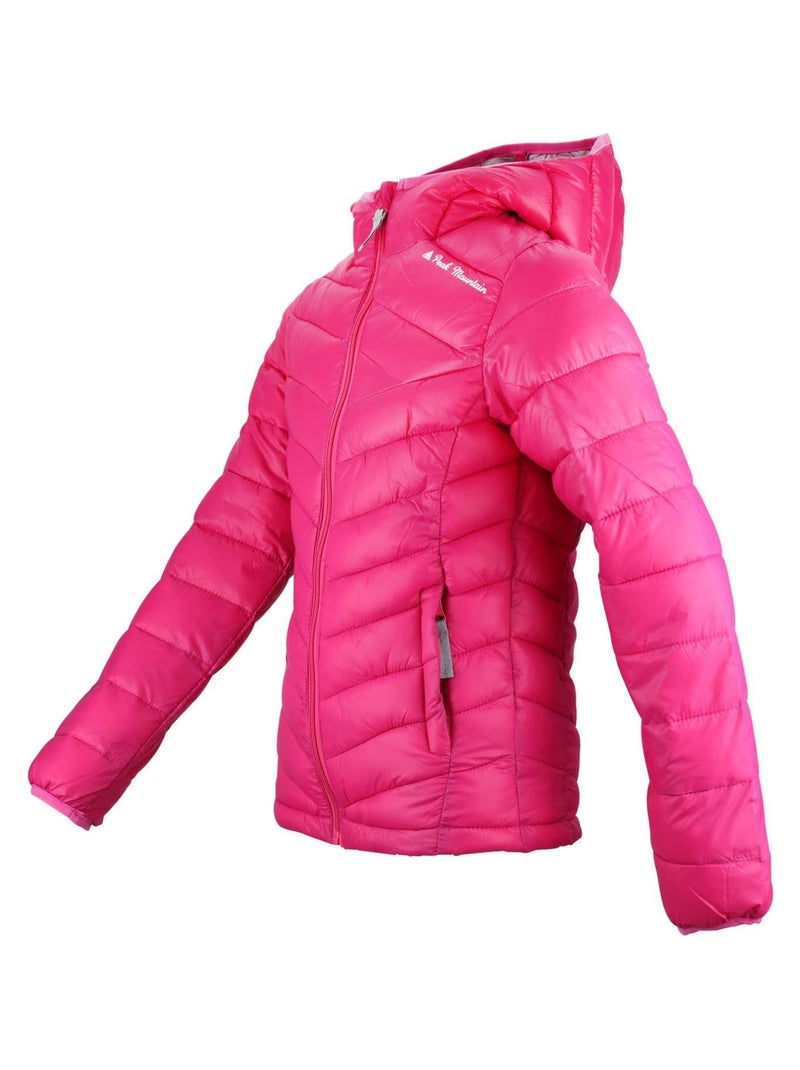 Doudoune fine fille GANSEO - PEAK MOUNTAIN Rose fushia - Kiabi