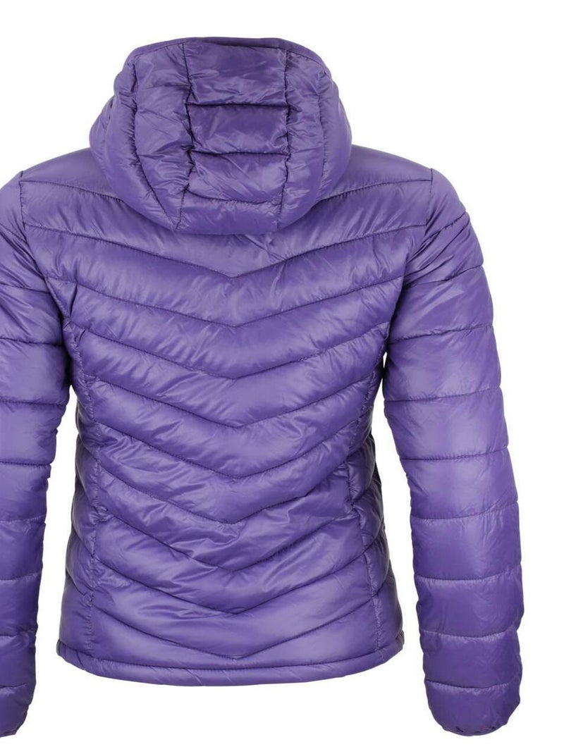 Doudoune fine fille GANSEO - PEAK MOUNTAIN Violet - Kiabi