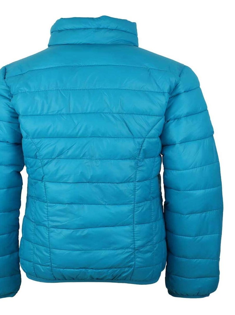 Doudoune fine fille GARO - PEAK MOUNTAIN Bleu turquoise - Kiabi