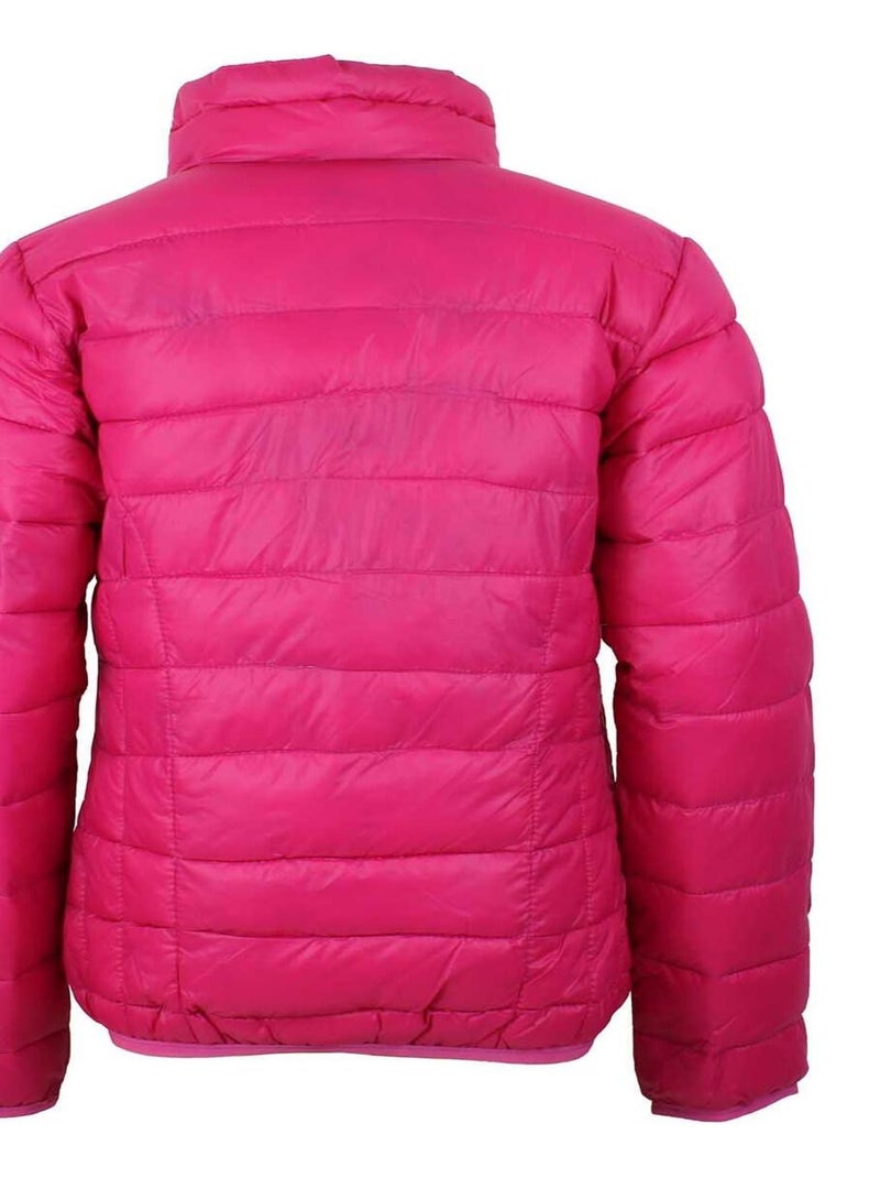 Doudoune fine fille GARO - PEAK MOUNTAIN Rose fushia - Kiabi