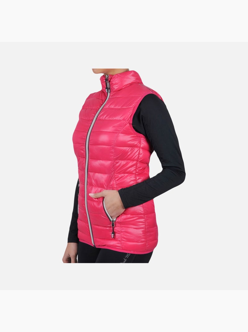Doudoune fine sans manches   ACOTA - PEAK MOUNTAIN Rose fushia - Kiabi