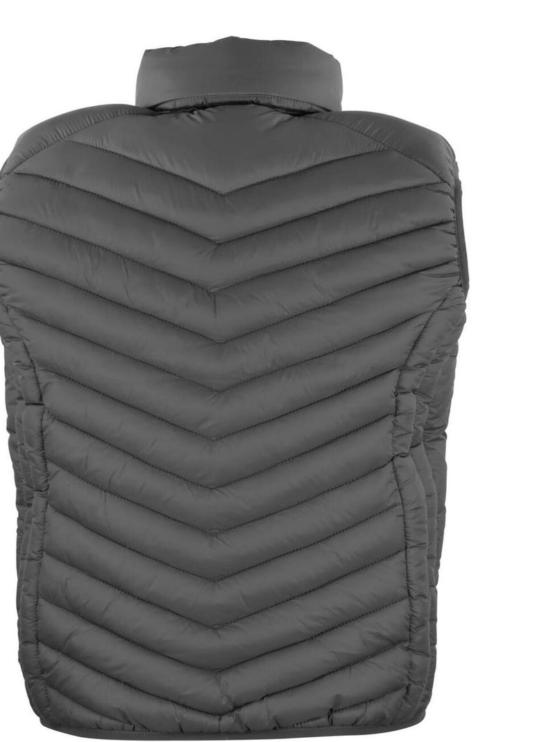 Doudoune fine sans manches   CAVIL - PEAK MOUNTAIN Gris - Kiabi