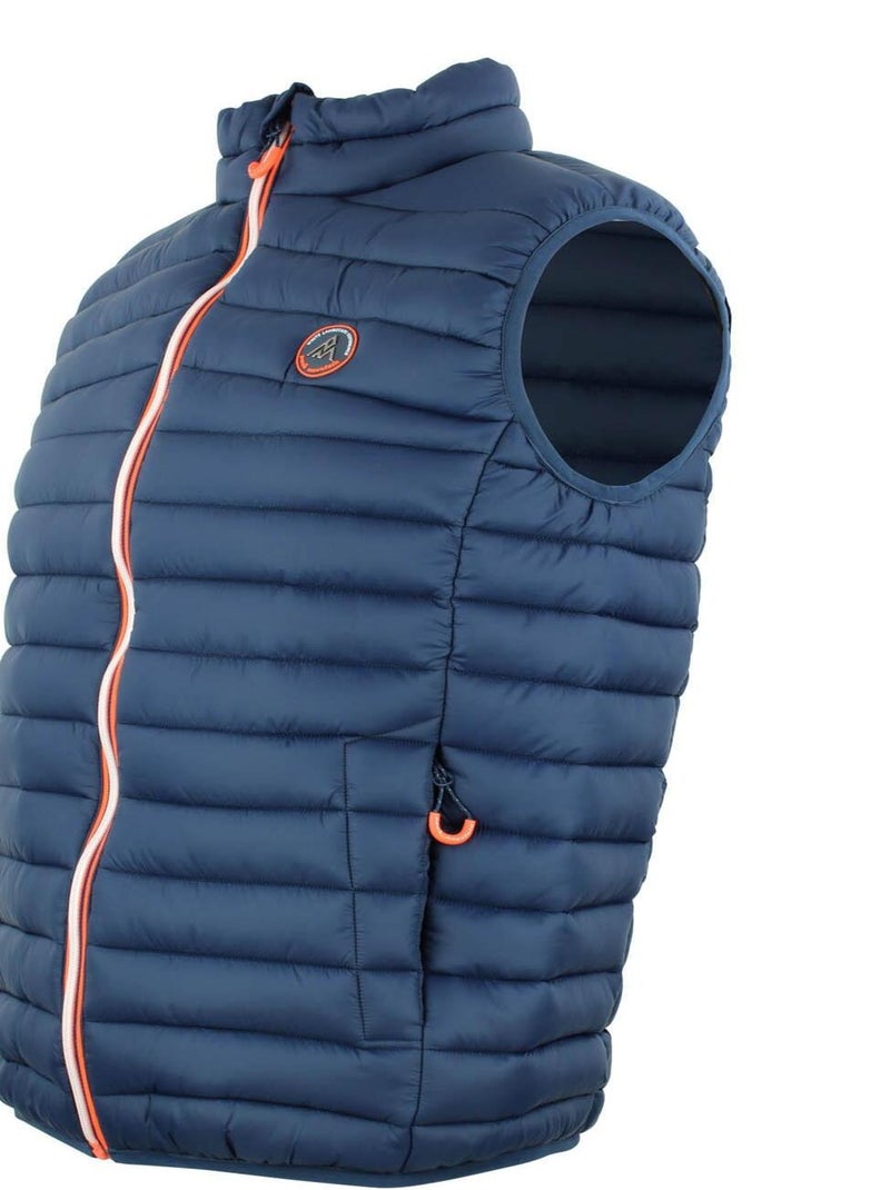 Doudoune fine sans manches   COTI - PEAK MOUNTAIN Bleu marine - Kiabi