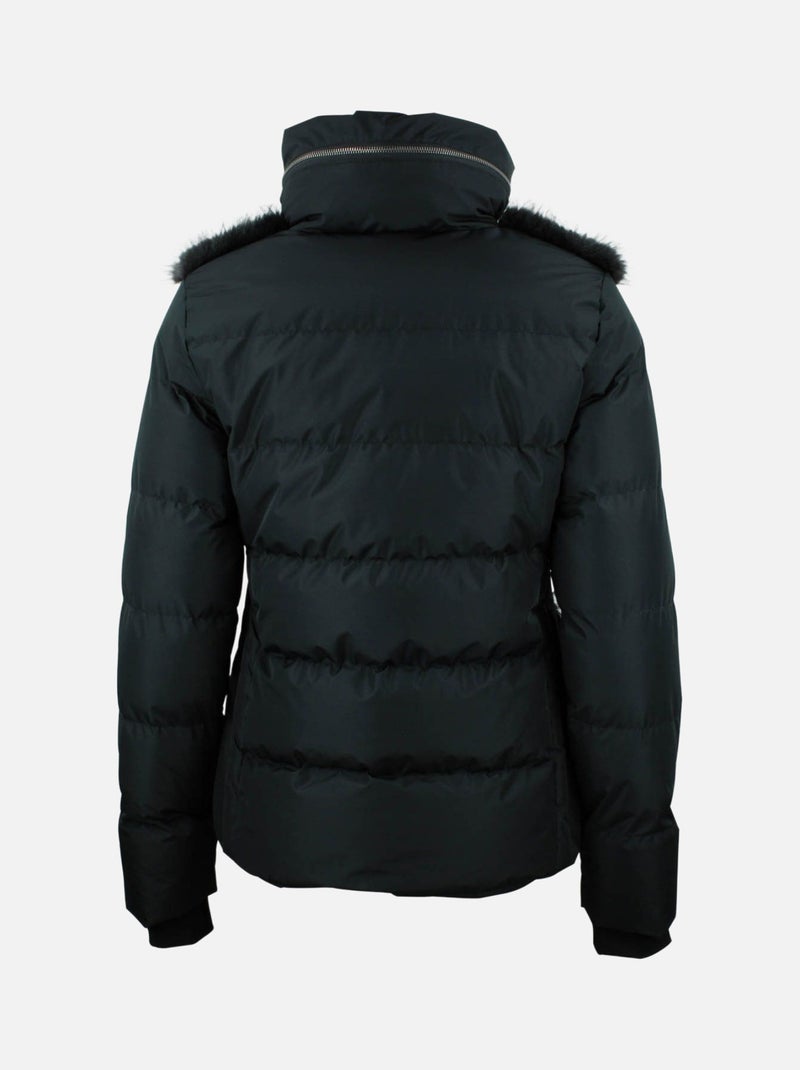 Doudoune fourrure AFOURIR - PEAK MOUNTAIN Noir Noir - Kiabi