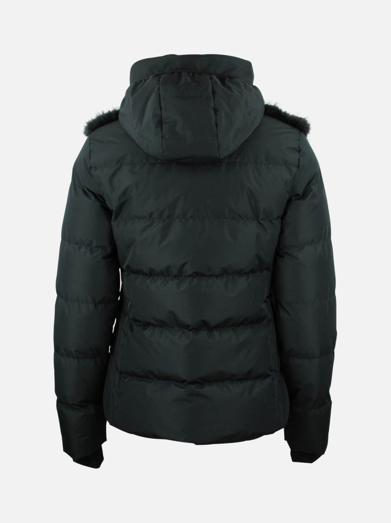 Doudoune fourrure AFOURIR - PEAK MOUNTAIN Noir Noir - Kiabi