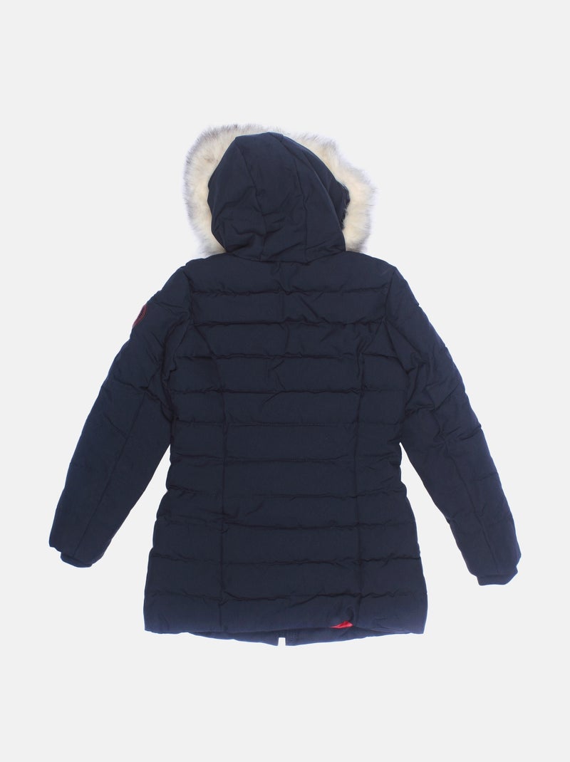 Doudoune Fourrure amovible - Paragoose Bleu foncé - Kiabi