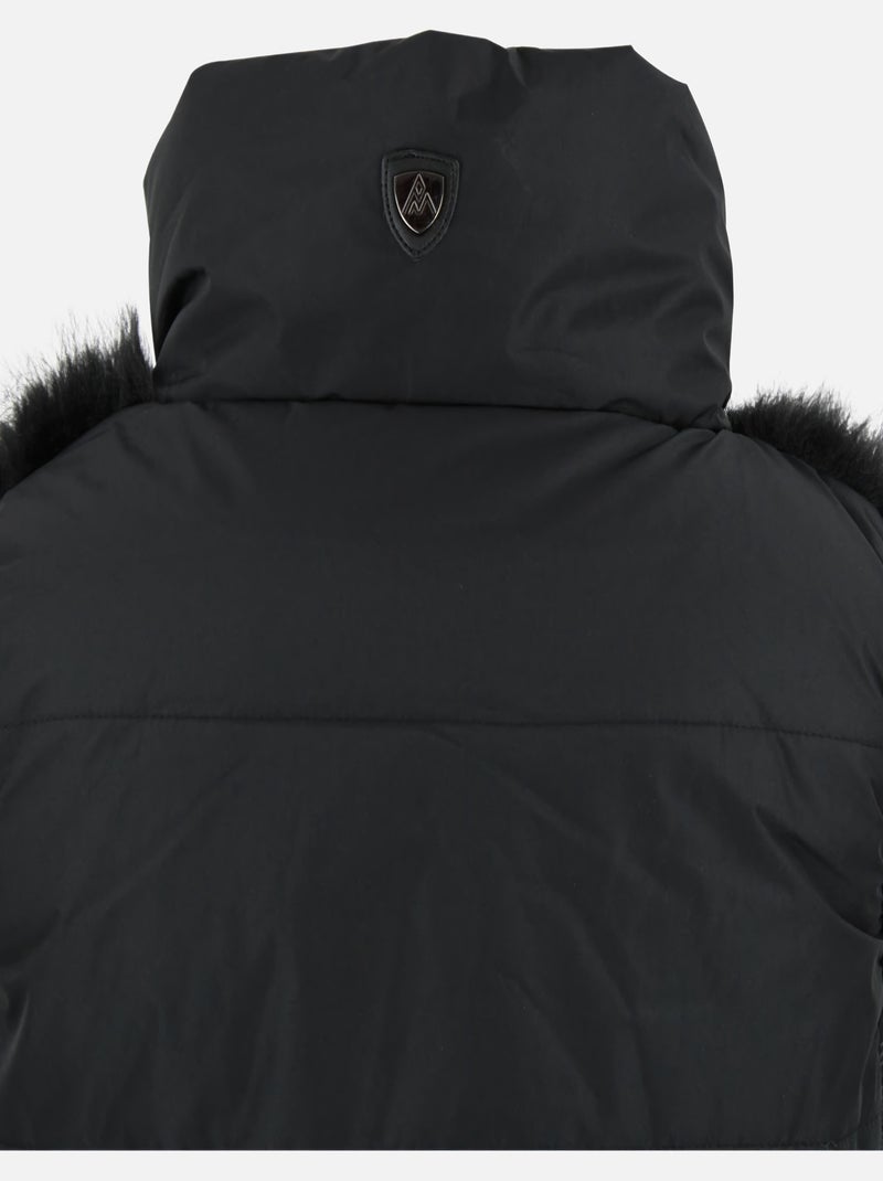 Doudoune fourrure sans manches AFUR - PEAK MOUNTAIN Noir Noir - Kiabi