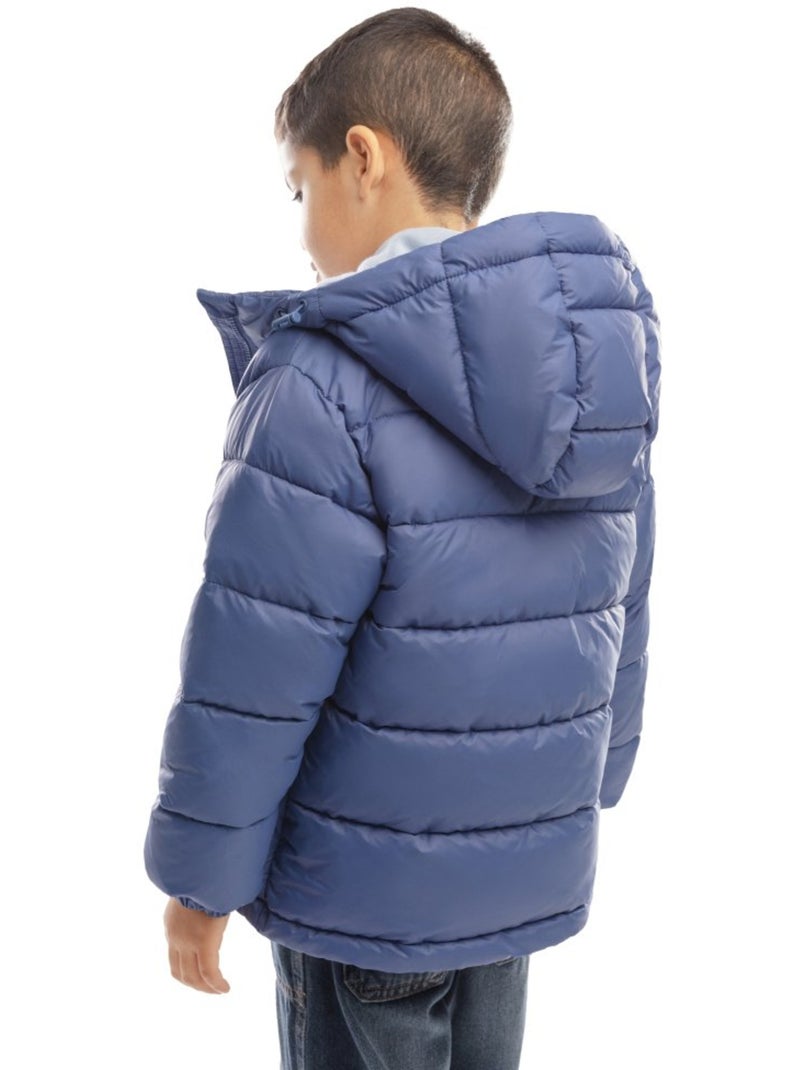 Doudoune garçon lifestyle enfants balloon Bleu marine - Kiabi