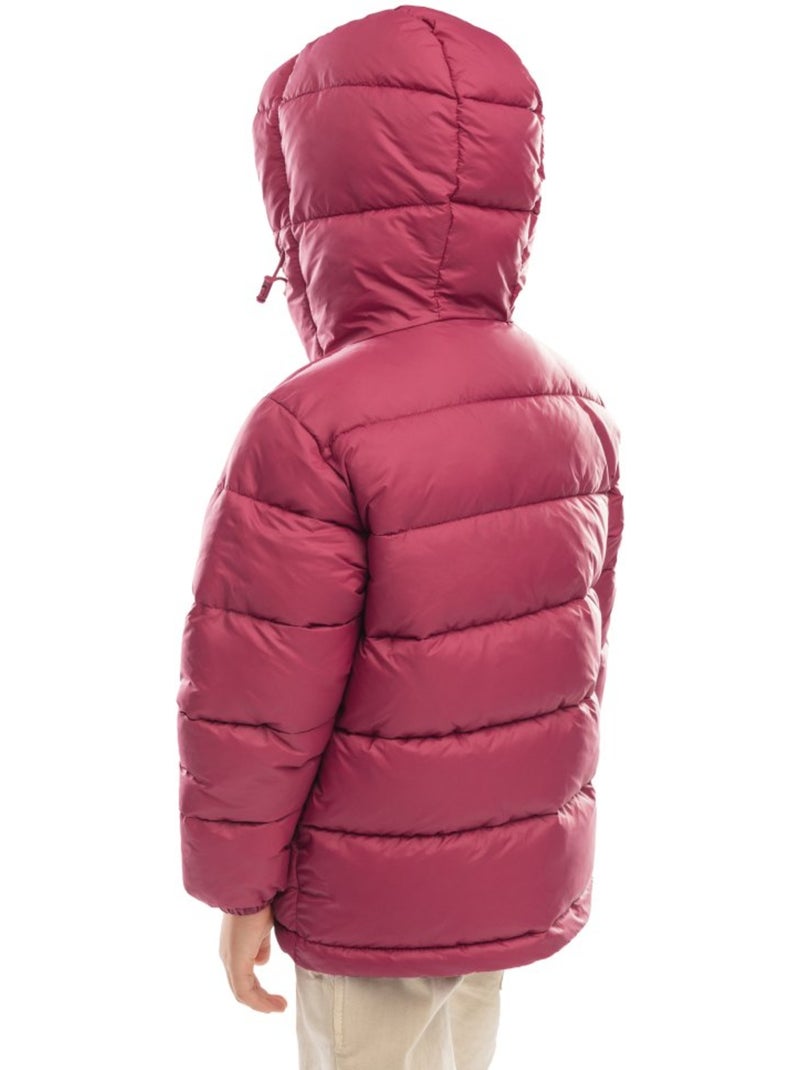 Doudoune garçon lifestyle enfants berry Rouge brique - Kiabi