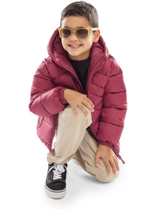 Doudoune garçon lifestyle enfants berry - Kiabi